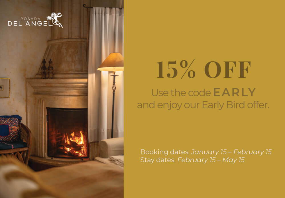 BOOKING DATES: 15 de enero al 15 de febrero STAY DATES: 15 de febrero al 15 de mayo